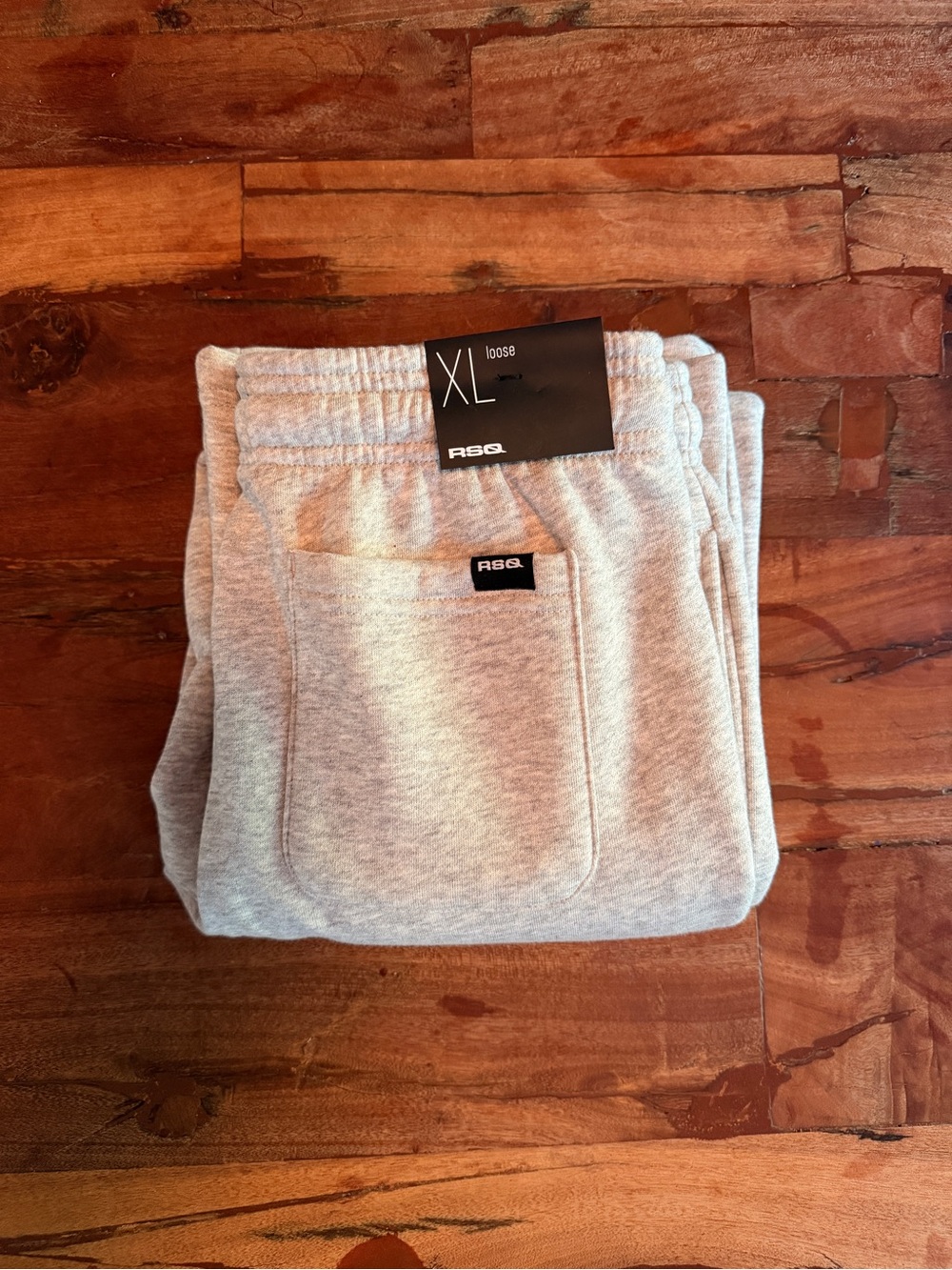 RSQ Kids Light Gray Sweatpants - XL Loose Fit